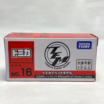 토미카 이벤트 모델 No.16 스바루 임프레자 WRX STI