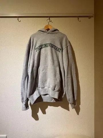 THISISNEVERTHAT 그레이 후드티