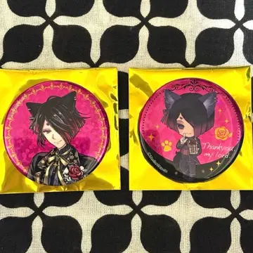 악마 고양이 난자타운 유한 홀로그램 캔뱃지 B상 홀로그램 캔뱃지