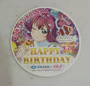 쿠로사와 루비 코스터 벌스데이 어린 물고기 수족관