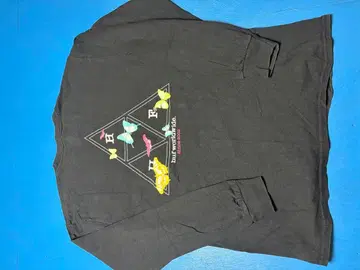 HUF 블랙 롱 슬리브 셔츠 M
