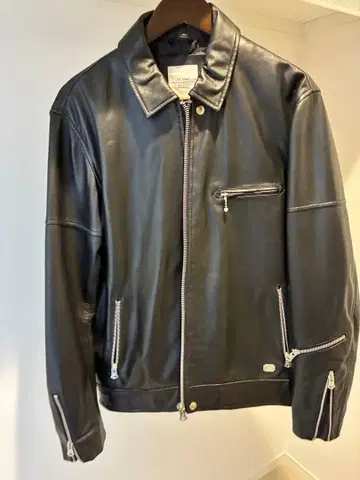 컨디션 최상 클라이미 램 가죽 라이더 자켓