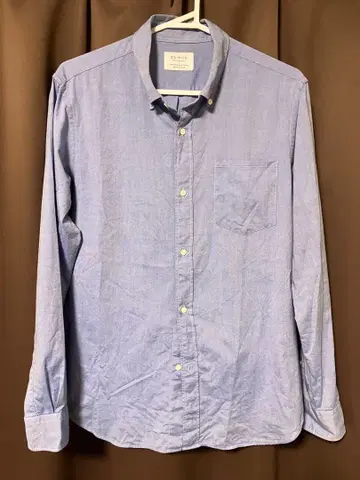 에디피스 블루 버튼다운 셔츠