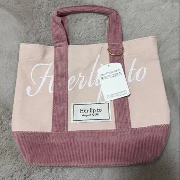 her lip to 토트백 HLT 핑크