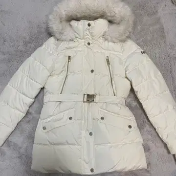 [ 미사용 ] 마이클코어스 퍼 블랙 다운 자켓 M