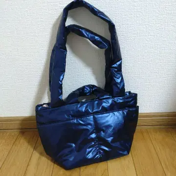 [ null. ] PUFFY NYLON MINI TOTE BAG