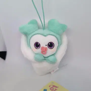 TWICE LOVELY 민트 그린 봉제 인형 미나