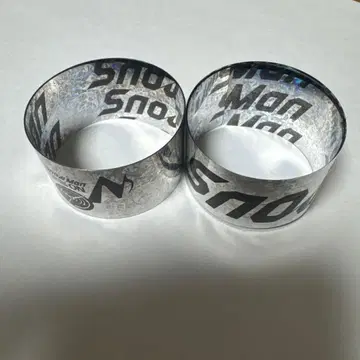 SnowMan 라이브 투어 2025 ON 은색 테이프 2개