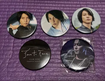 야마시타 토모히사 캔뱃지 5개 세트