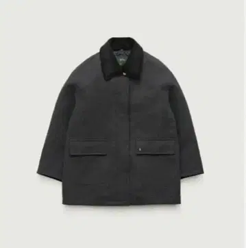 새상품 코듀로이 헤링본 숏 코트 자켓