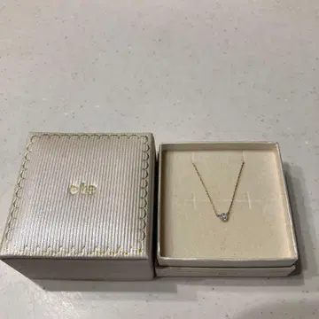 에테 다이아몬드 파베 목걸이