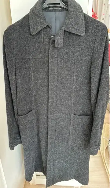 새상품급 울 코트 일본제 S