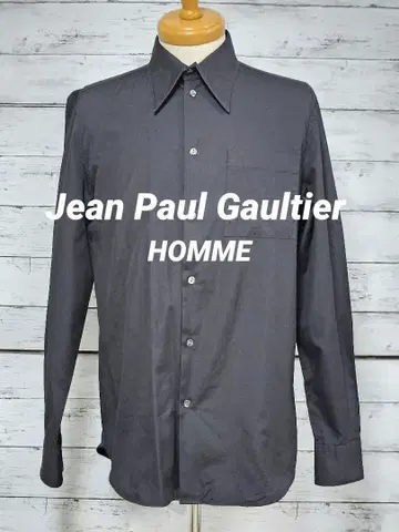 Jean Paul Gaultier cotton black shirt