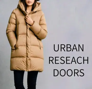 어반 리서치 도어스 빅 숄 프렌치 다운 코트