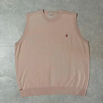 Papas 베스트 캐시미어 100% 라이트 핑크 남성용 XL