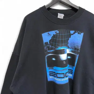 00s 빈티지 GILDAN 2003 디트로이트 오토쇼 T19