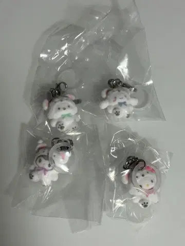 산리오 캐릭터 푹신푹신 스노우 메지루시 액세서리