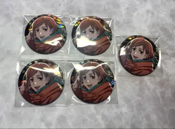 주술회전 말큐브 캔뱃지 쿠기사키 노바라 등신 5점