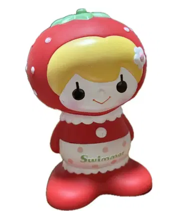 swimmer 스위머 저금통 딸기