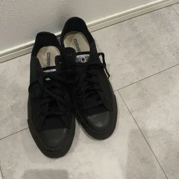 컨버스 올스타 블랙 로우컷