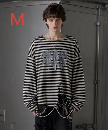 [ GRANCY ] 올 패턴 큐빅 그래픽 롱 T