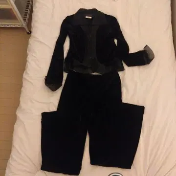 스체쏘 sutseso 벨로아 팬츠 셋업 M 사이즈