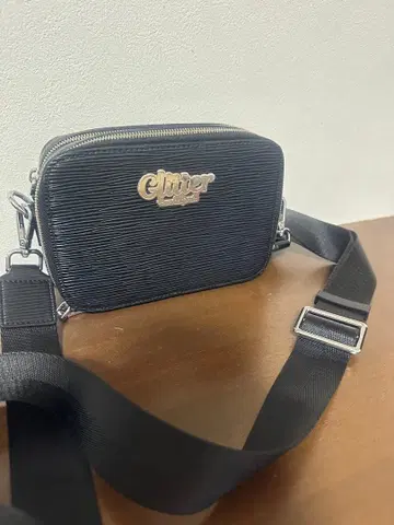 Glitter 블랙 숄더백