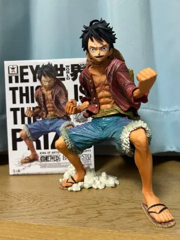 원피스 KING OF ARTIST 몽키 D 루피 피규어