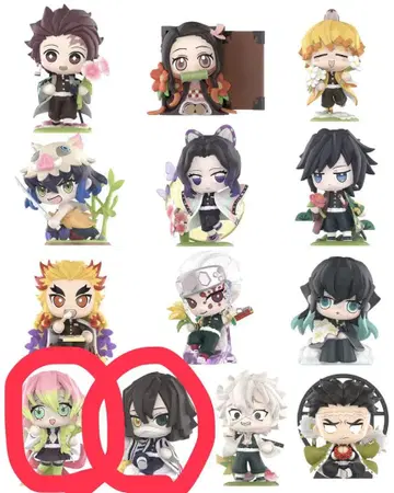 팝마트 귀멸의 칼날 칸로지 & 이구로 세트