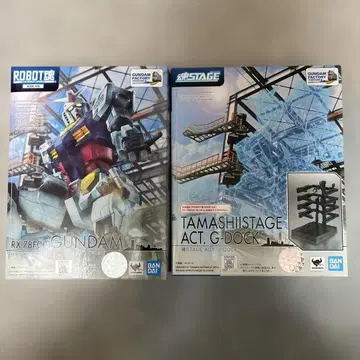 로봇혼 RX-78F00 건담 & 혼 스테이지 ACT.G-DOCK