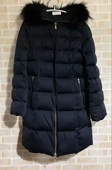 바니스뉴욕 다운 코트 네이비 38