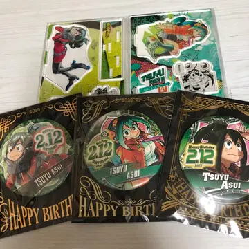 명장면 디오라마 피규어 생일 캔뱃지 벌스데이 히로아카 아스이 츠유