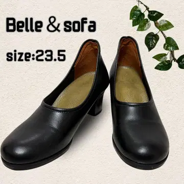 [ 새상품급 ] Belle & Sofa 정원 펌프스 23.5 블랙