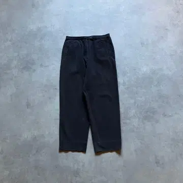 80s giorgio armani fade black wide pants
