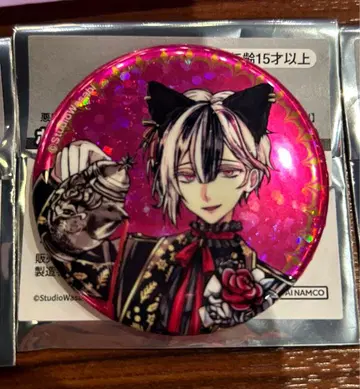 악마 집사와 검은 고양이 난자타운 호로 캔뱃지 벨리안