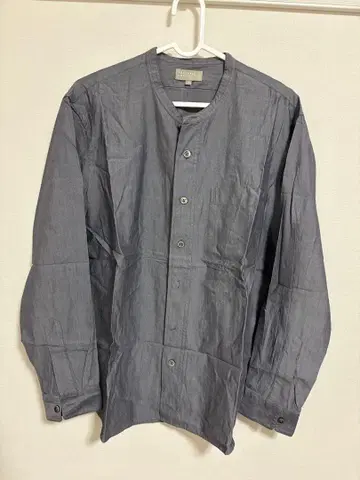 MARGARET HOWELL 그레이 긴팔 셔츠 M