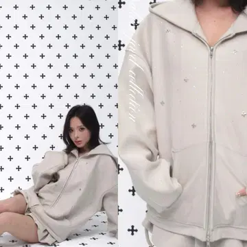 andwang 후드티 kirakira jewel collection