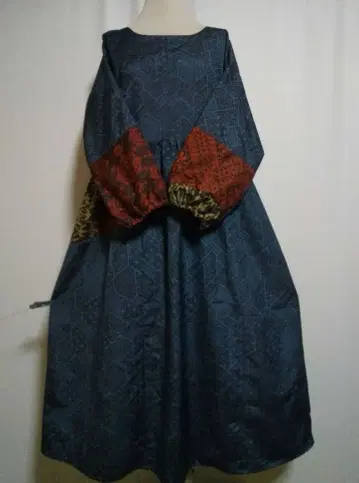 기모노 리메이크 / 돌먼 소매 / 원피스 사이즈 L~LL