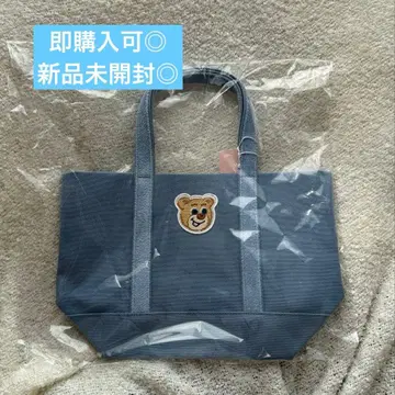 미개봉 새상품 페이러 올드 테디 와펜 토트백 소 라이트 블루