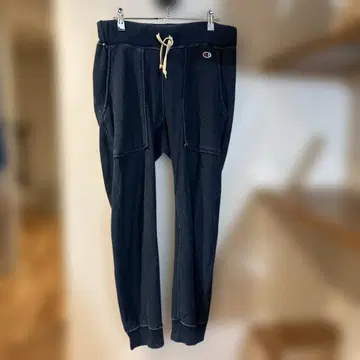 Champion 데님 네이비 조거 팬츠