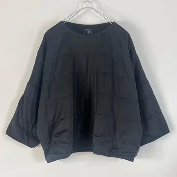 무인양품 스트레치 솜 풀오버 퀼팅