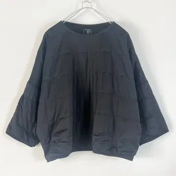 무인양품 스트레치 솜 풀오버 퀼팅