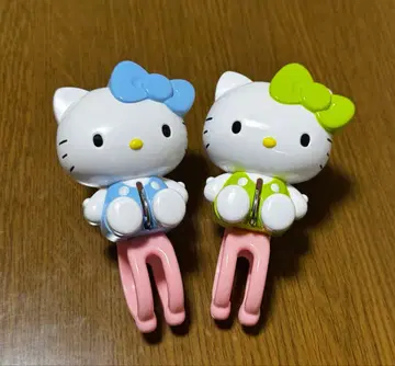 헬로키티 세탁 집게
