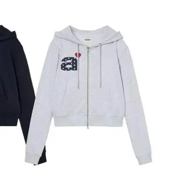 aeae 후드티 그레이 스트로베리 키체인 팝업