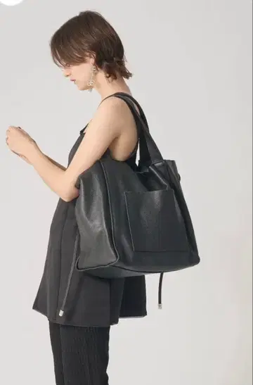 [ MILLELA FIRENZE ] 빅 가죽 토트백