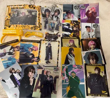 힙스테 시부야 세트 BOP 아크릴 스탠드 아크릴 키링 러버 밴드 란브로