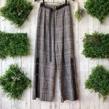 평평하게 놓았을 때 허리 34 밴딩 있음 밑위 35