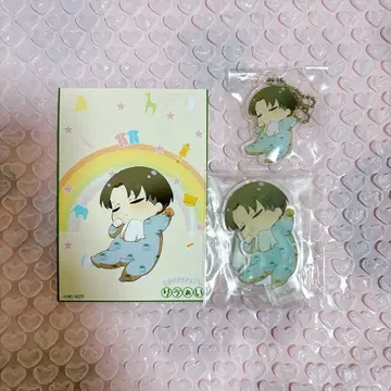 진격의 거인 리바이 아크릴 스탠드, 아크릴 키링, 브로마이드 3종 세트