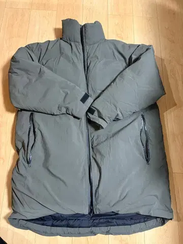 무지 라보 발수 다운 자켓