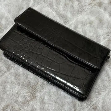 J&R 핸드백 클러치백 크로커다일 포멀 앤티크